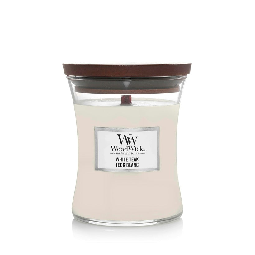 Woodwick Teck Blanc Moyenne