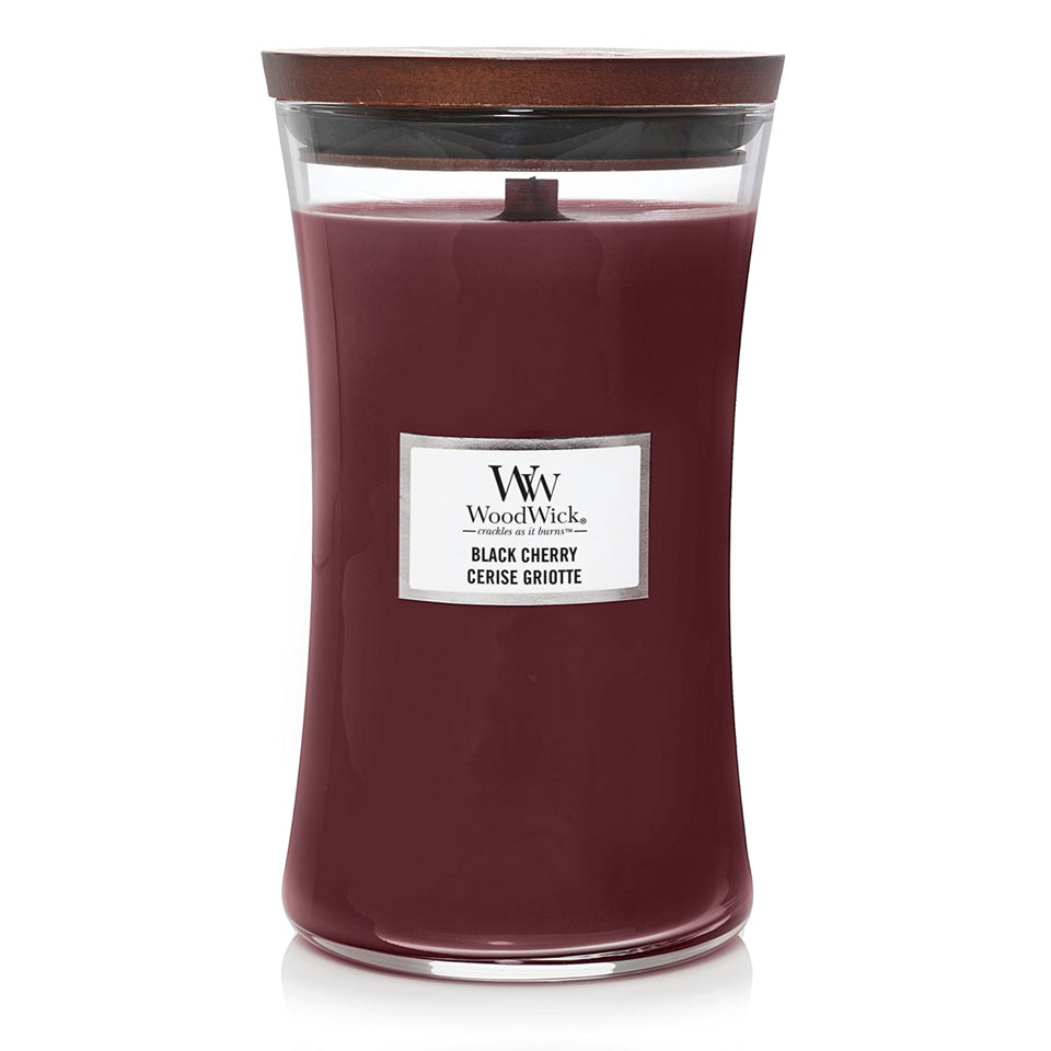 Woodwick Large Black Cherry (Cerise Griotte) 609gr