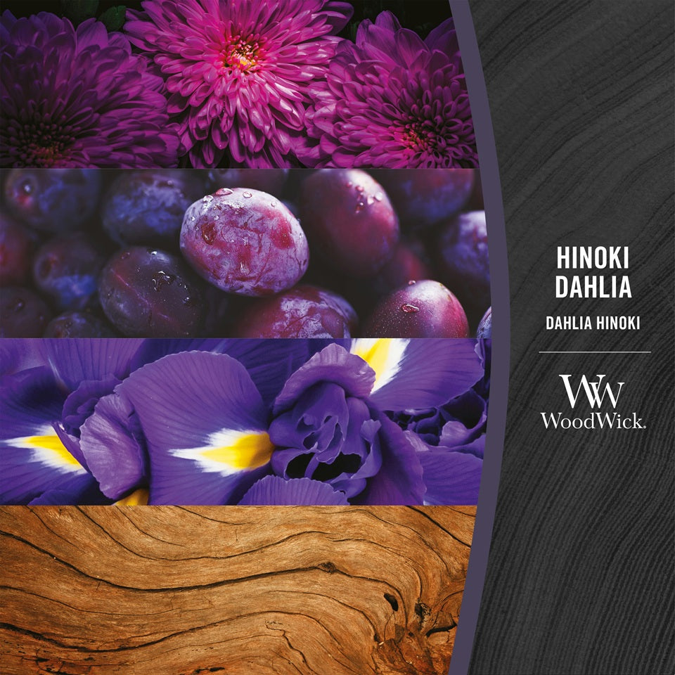 Woodwick Mini Hinoki Dahlia 85gr