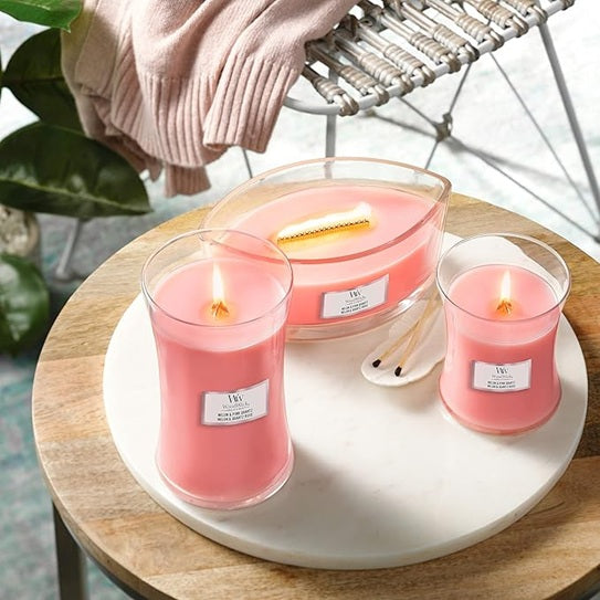 Woodwick Melon & Pink Quartz
