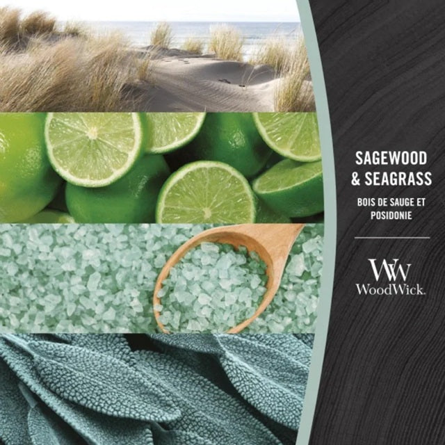 Woodwick Sagewood & Seagrass
