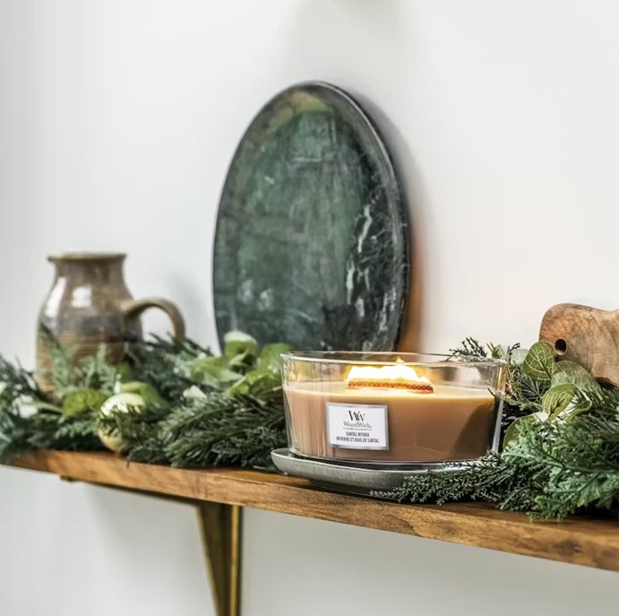 Woodwick Myrrhe & Bois de Santal Ellipse