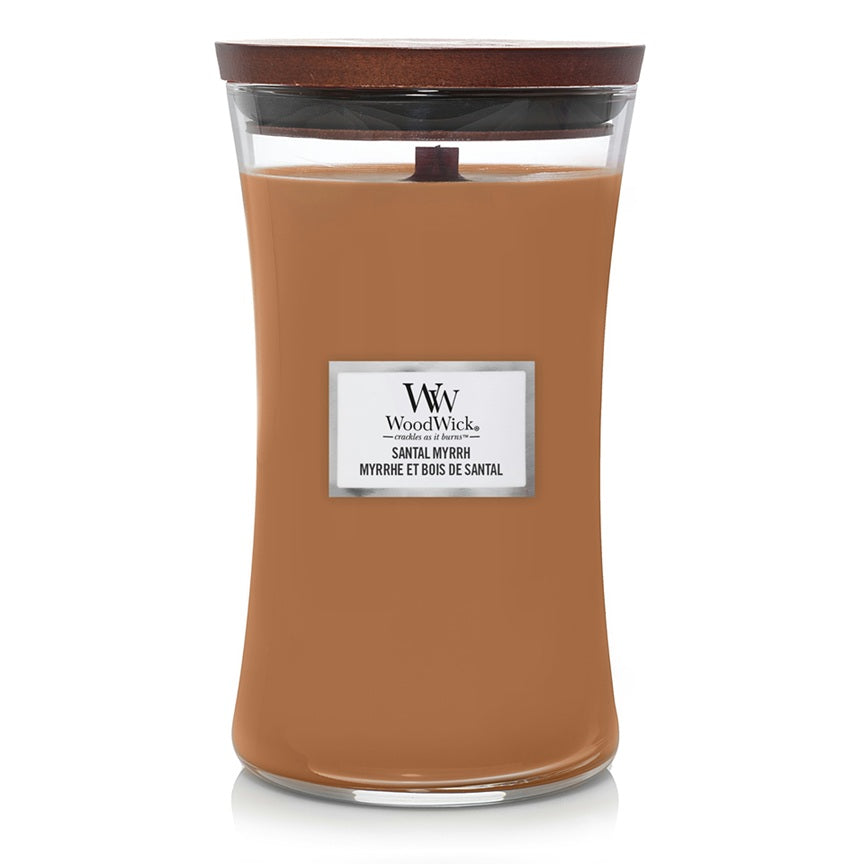 Woodwick Myrrhe & Bois de Santal Large