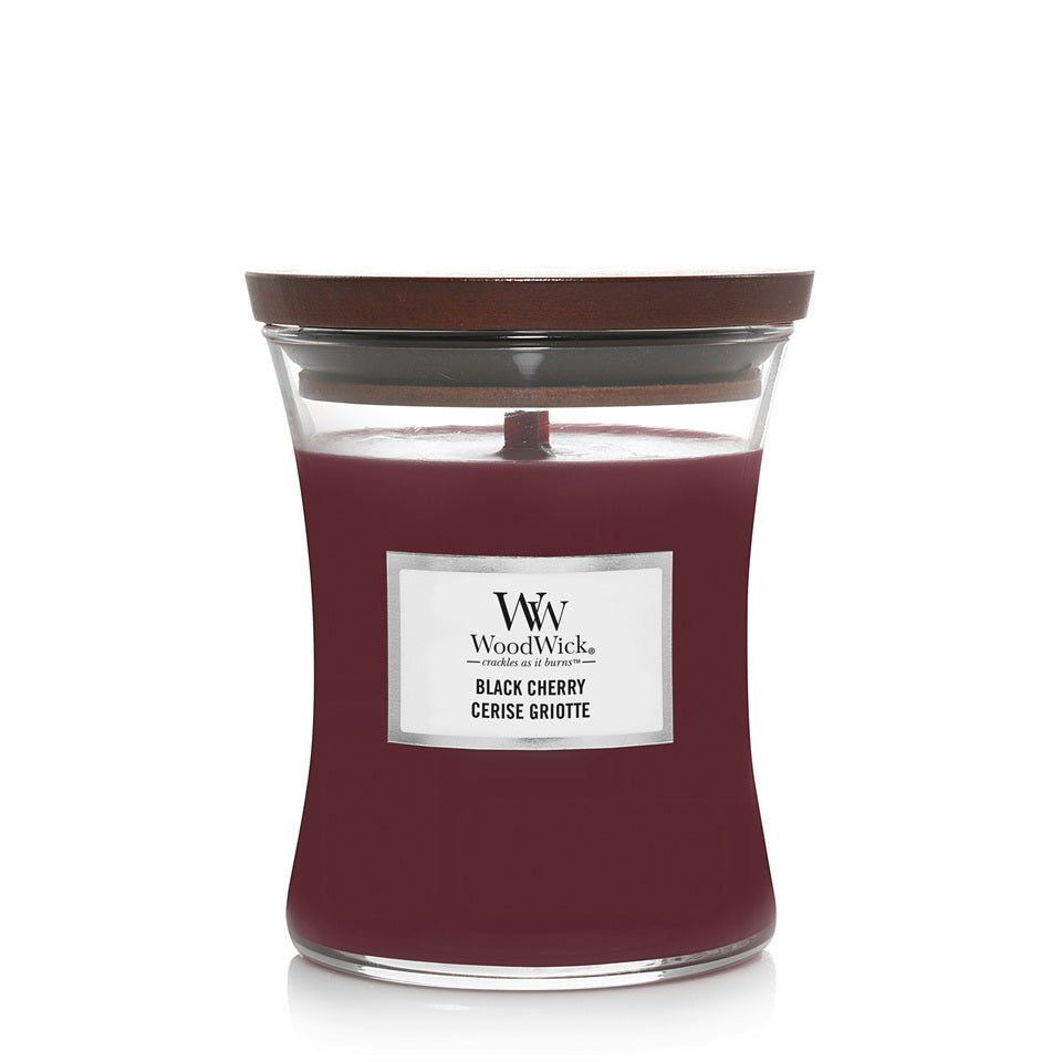 Woodwick Medium Black Cherry (Cerise Griotte) 275gr