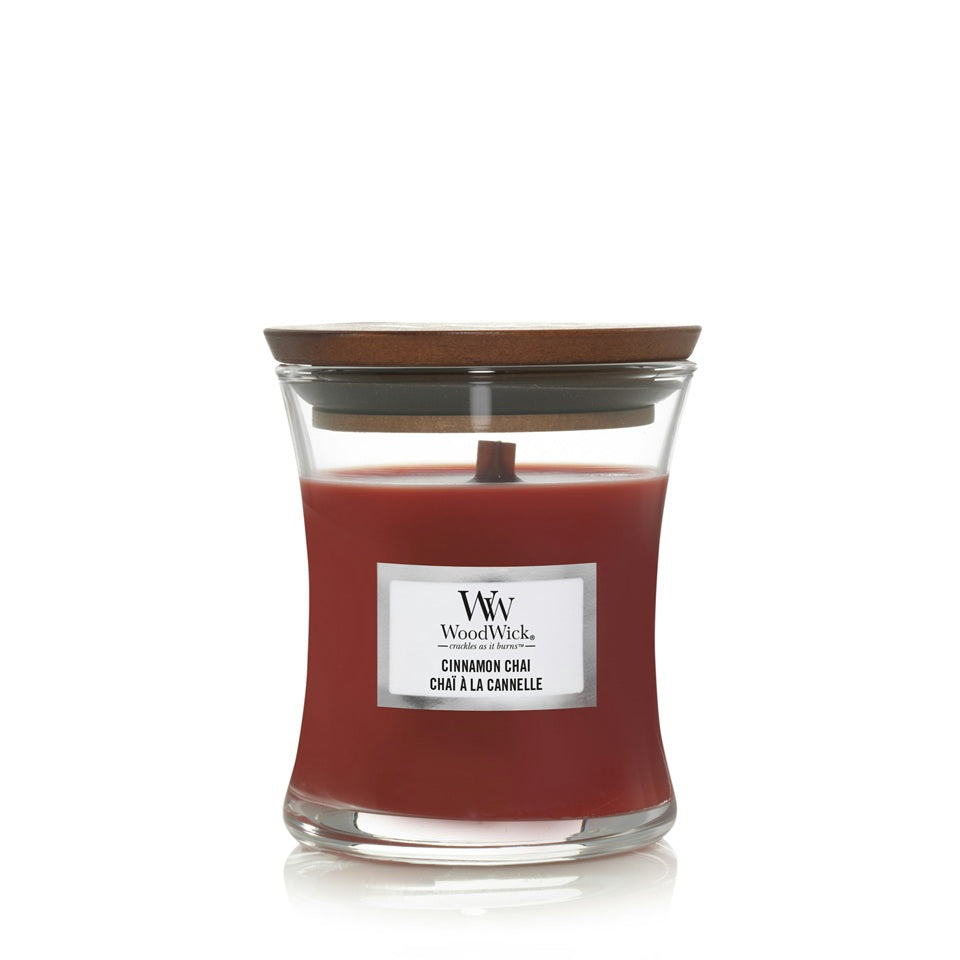 Woodwick Mini Cinnamon Chaï (Chaï à la Cannelle) 85gr