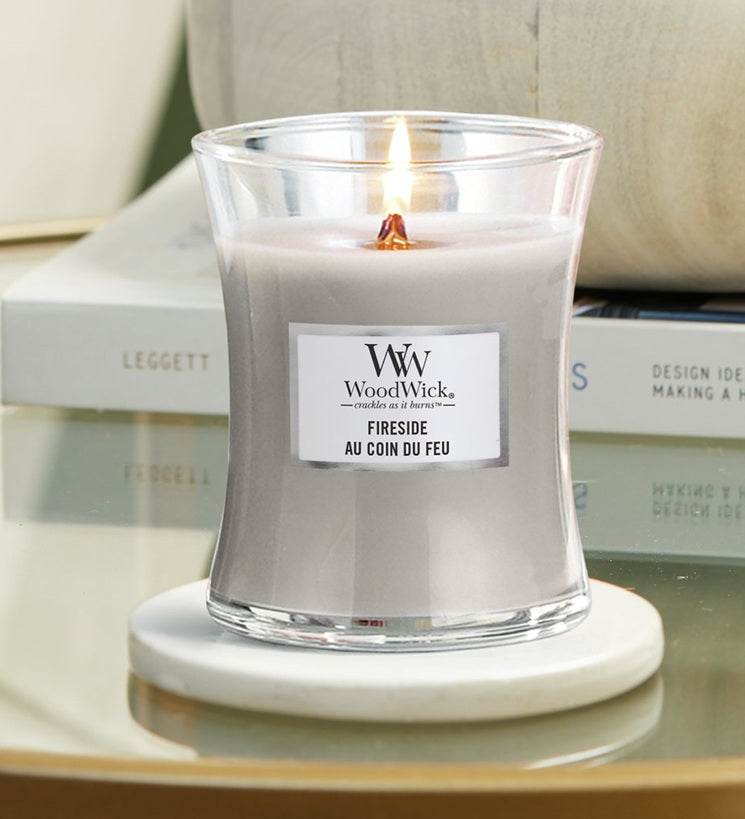 Woodwick Mini Fireside (Au Coin du Feu) 85gr
