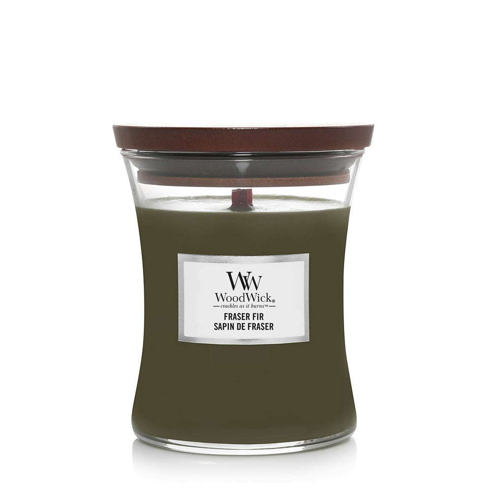 Woodwick Medium Frasier Fir (Sapin de Fraser) 275gr