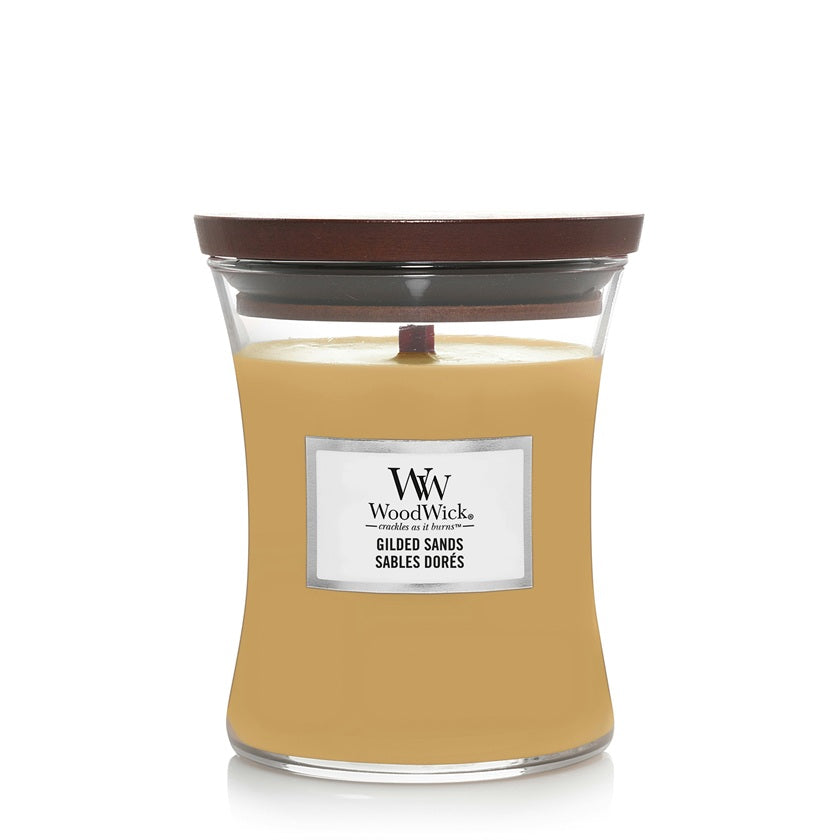 Woodwick Medium Gilded Sands (Sables Dorés) 275gr