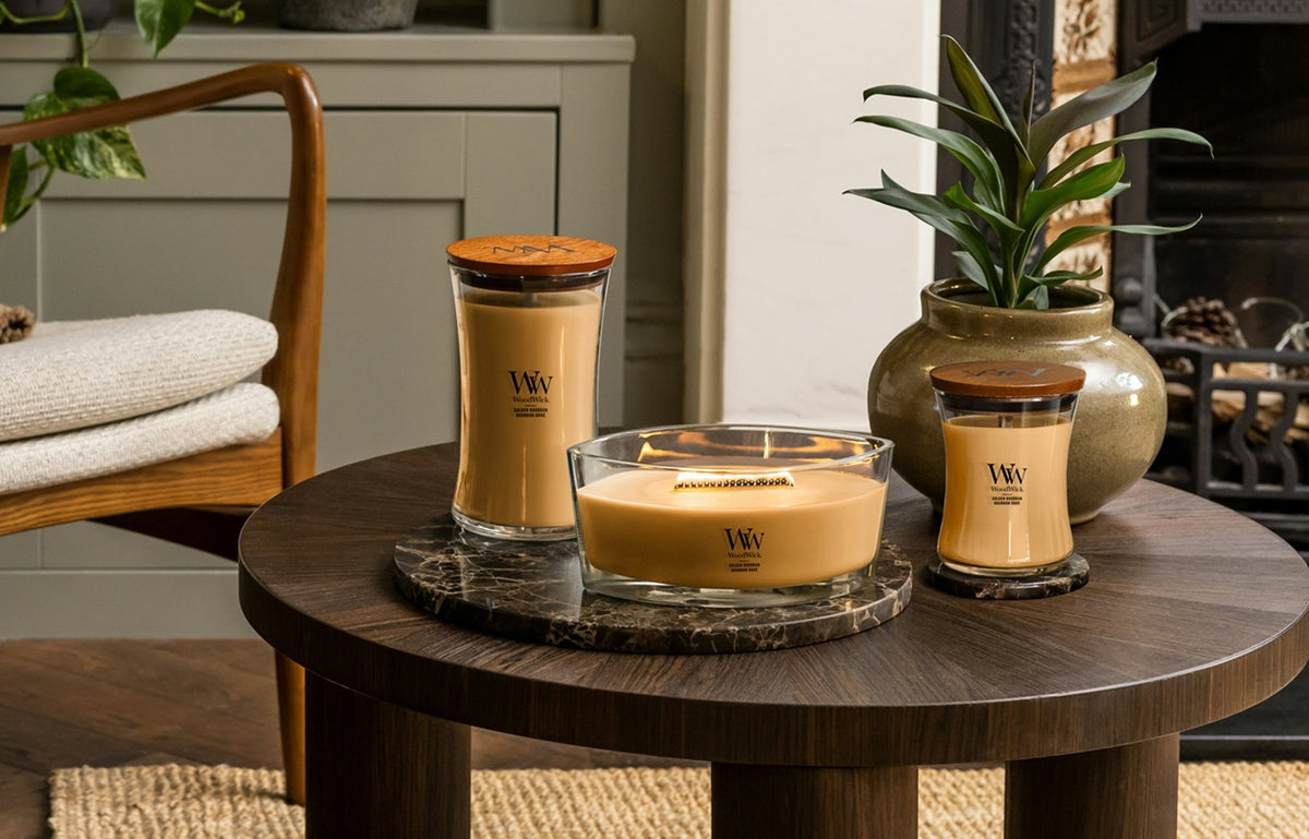 Woodwick Bourbon Doré Ellipse