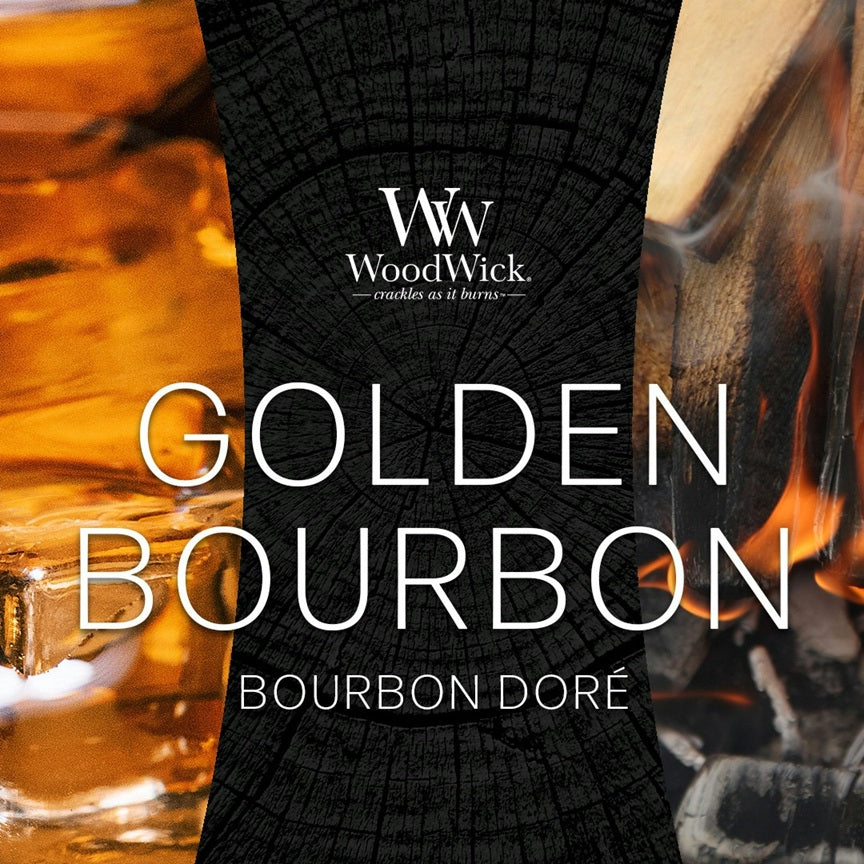 Woodwick Golden Bourbon