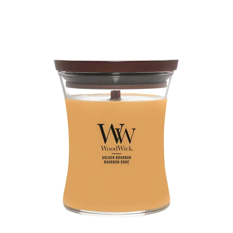 Woodwick Bourbon Doré moyenne