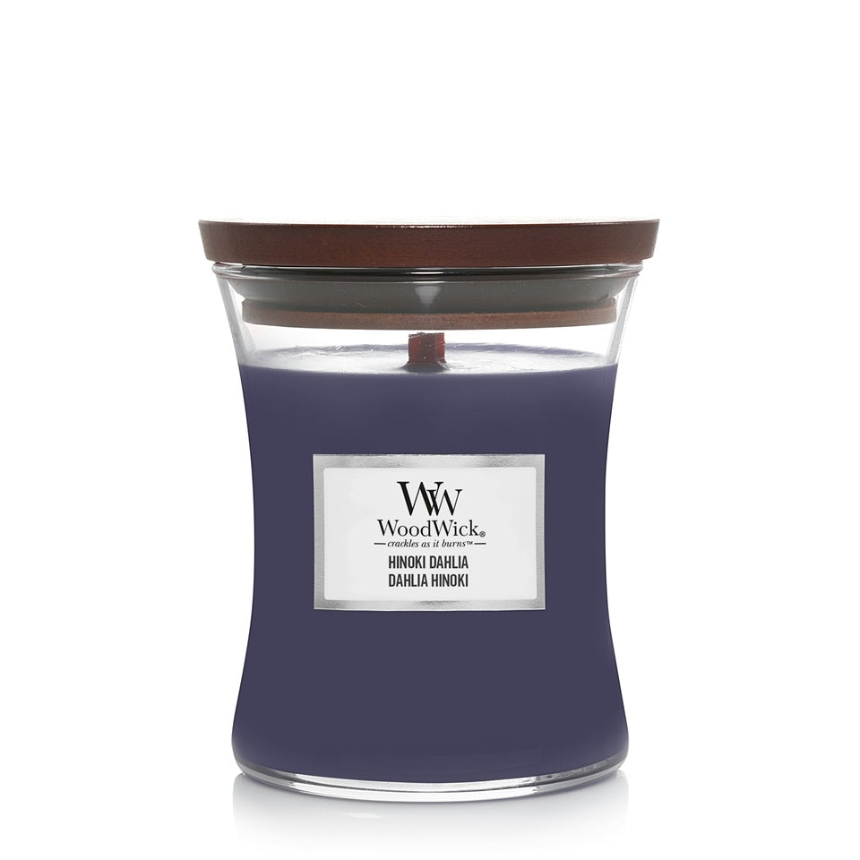 Woodwick Medium Hinoki Dahlia 275gr