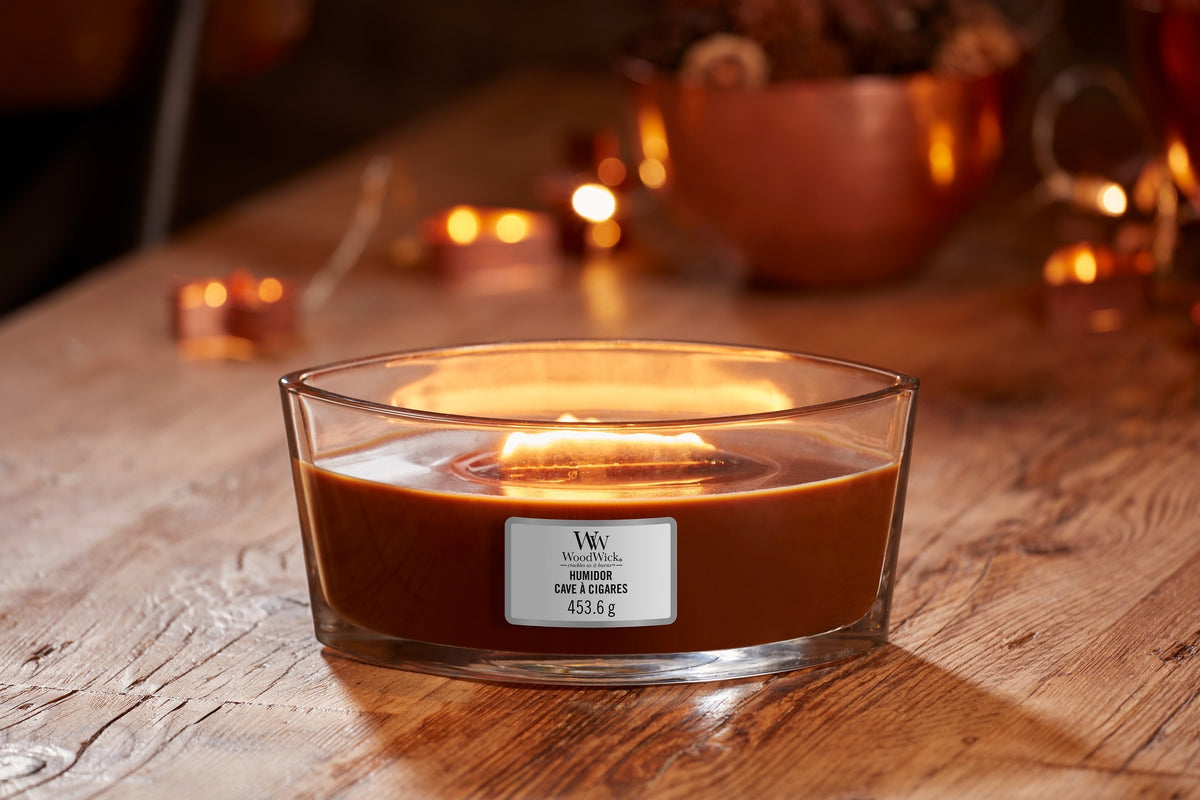 Woodwick Ellipse Humidor (Cave à Cigares) 453gr