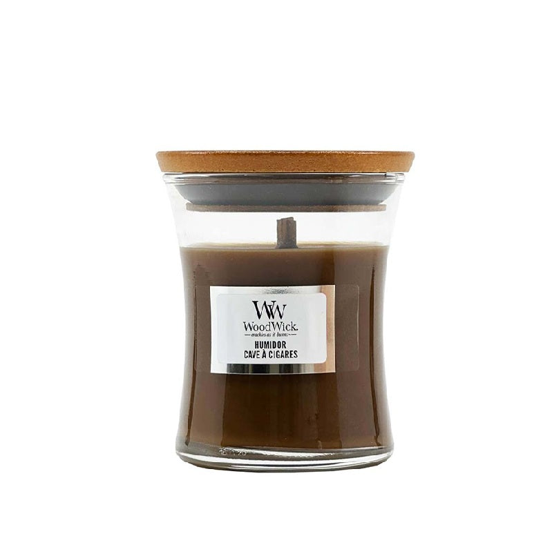 Woodwick Mini Humidor (Cave à Cigares) 85gr