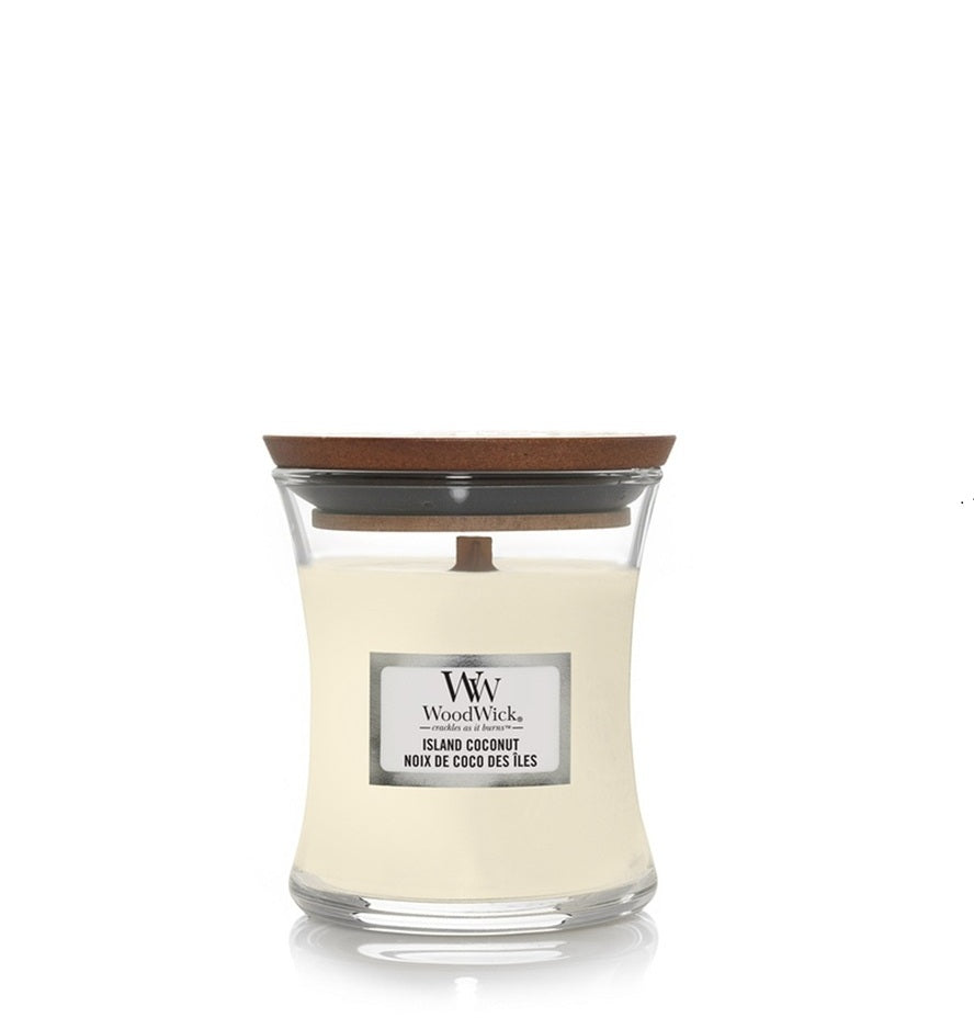 Woodwick Mini Island Coconut (Noix de Coco des Îles) 85gr