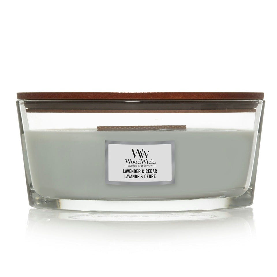 Woodwick Ellipse Lavender & Cedar 453gr