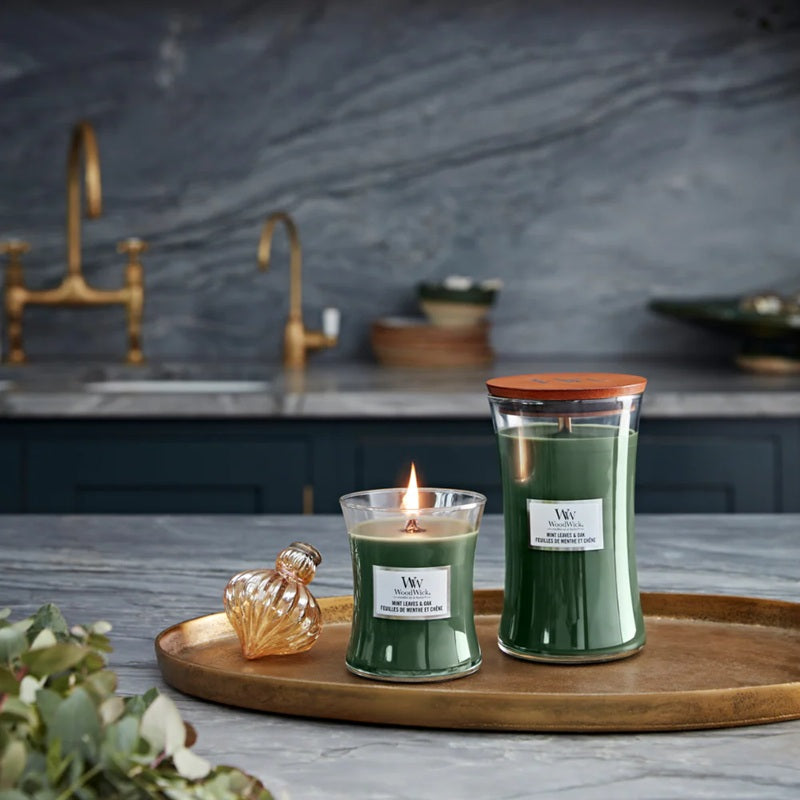 Woodwick Mint Leaves & Oak