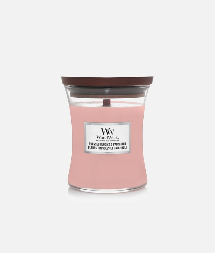 Woodwick Fleurs Pressées et Patchouli Moyenne