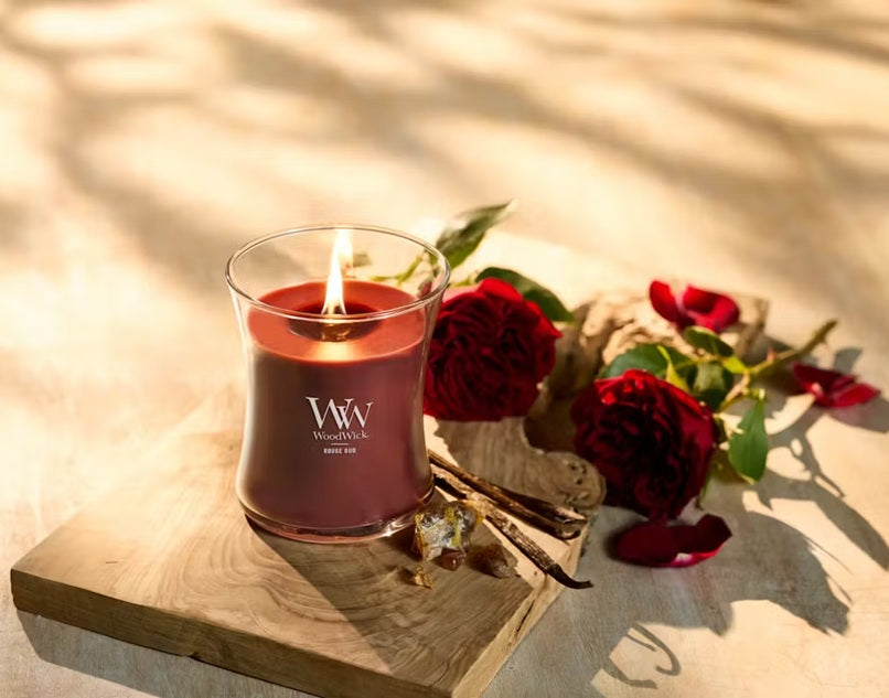 Woodwick Rouge Oud Moyenne