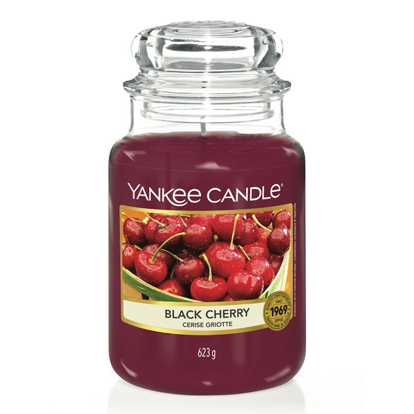 Yankee Candle Black Cherry 623gr - Large Jar