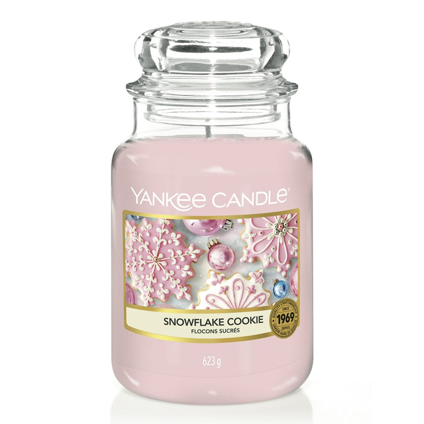 Yankee Candle Snowflake Cookie 623gr - Large Jar