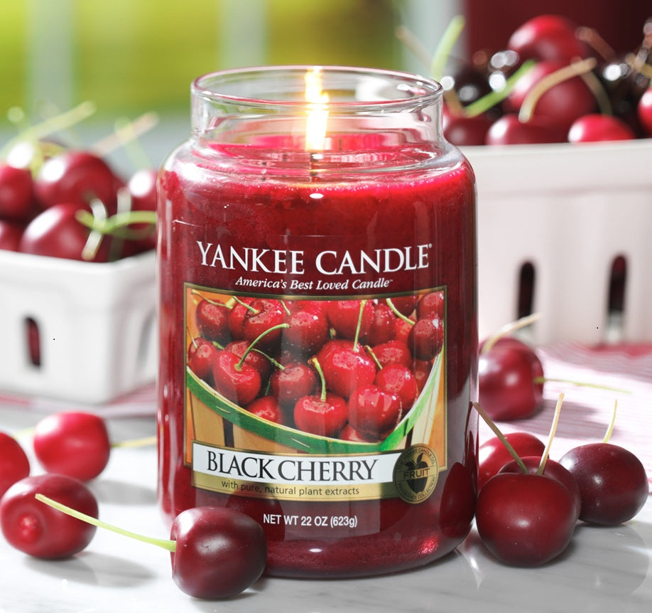Yankee Candle Black Cherry 623gr - Large Jar