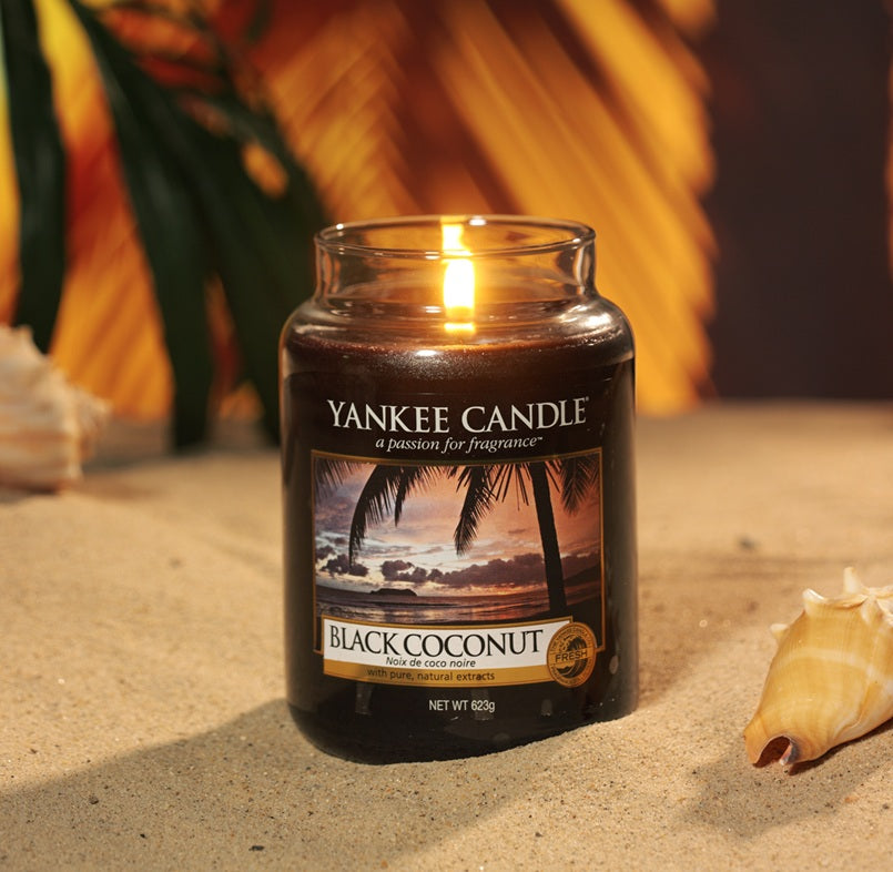 Yankee Candle Black Coconut 623gr - Large Jar