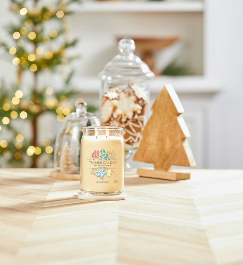 Yankee Candle Christmas Cookie 567gr - Large Signature à 2 mèches