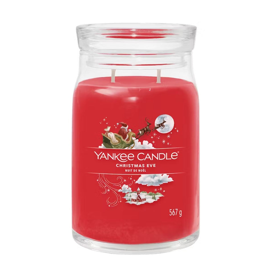 Yankee Candle Christmas Eve 567gr - Large Signature à 2 mèches