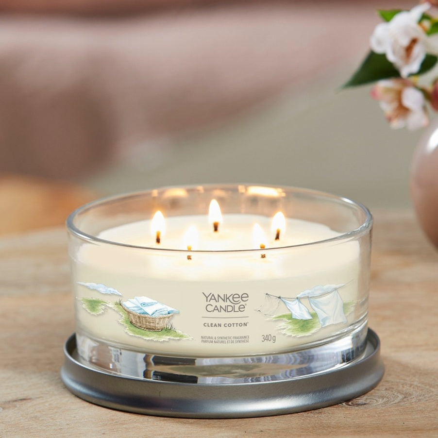 Yankee Candle Clean Cotton 5 mèches
