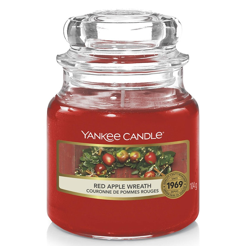 Yankee Candle Couronne de Pommes Rouges Petite