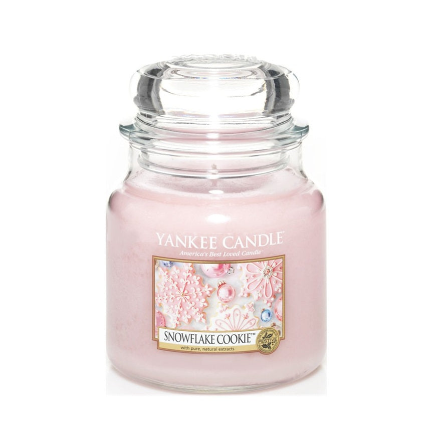 Yankee Candle Snowflake Cookie 411gr - Medium Jar