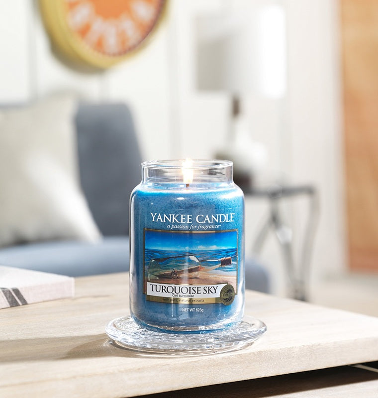 Yankee Candle Ciel Turquoise large