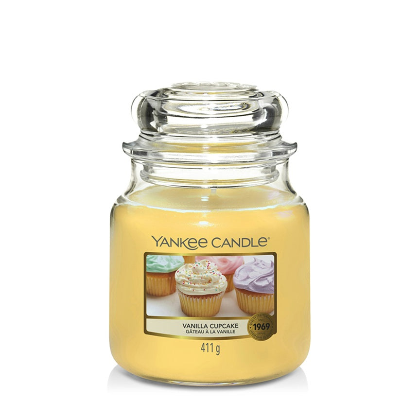 Yankee Candle Vanilla Cupcake 411gr - Medium Jar